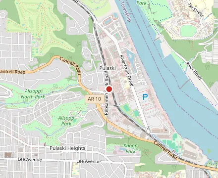 Map showing Maddie's Place