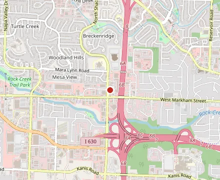 Map showing Star of India Restaurant