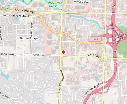 Map showing Alley Oops