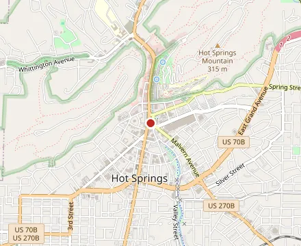 Map showing VAULT