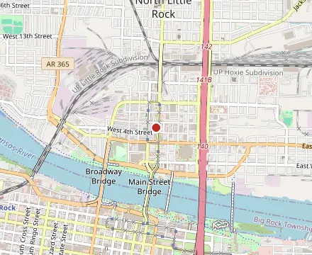 Map showing Brood & Barley