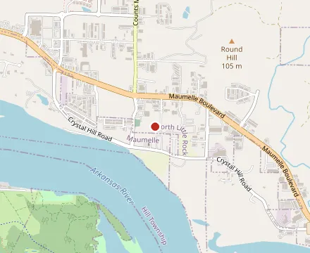 Map showing Cypress Social