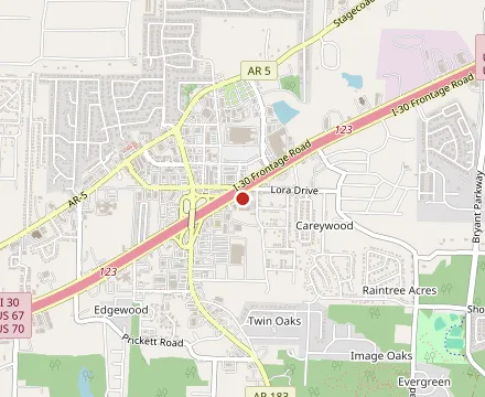 Map showing Koffee With a Kause