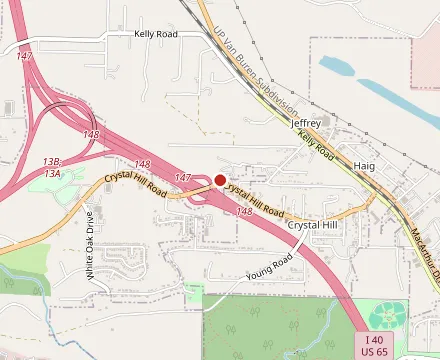 Map showing Taco Mexicano